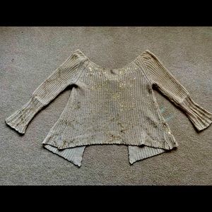 Off the shoulder Sweater